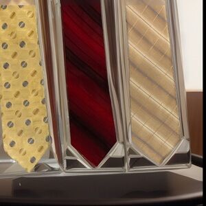 EUC - Lot Of 3 A[X]IST Hand Made 100% Silk Tie Men's Necktie Striped